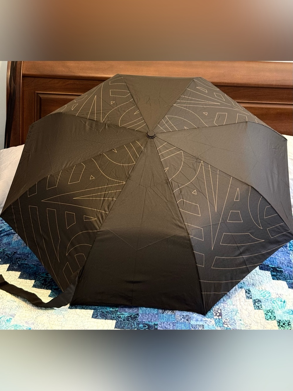 Cirque de Soleil pop up umbrella with protective sleeve. New!